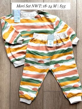 Mori Sunset Set NWT 18-24M